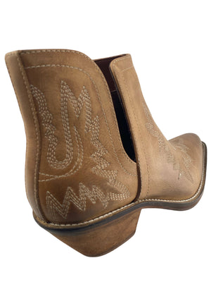 KICK IT- WESTERN BOOTIES TAN