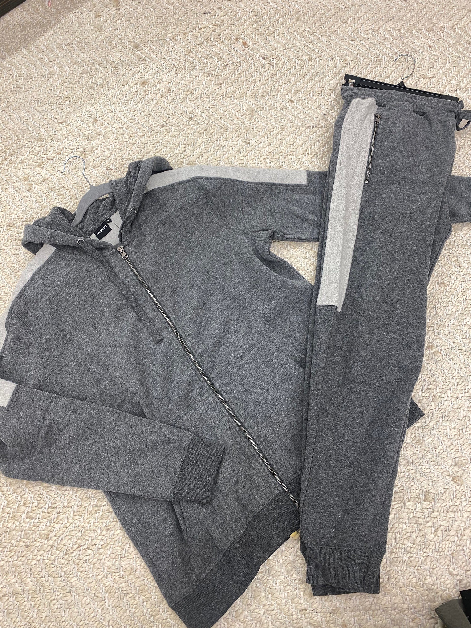 Grey Color Block Athletic